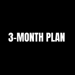 THREE MONTH PLAN