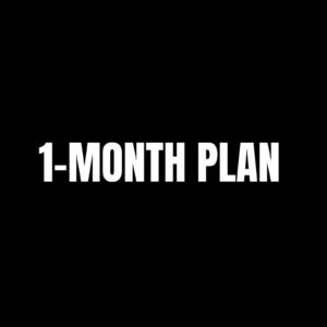 ONE MONTH PLAN